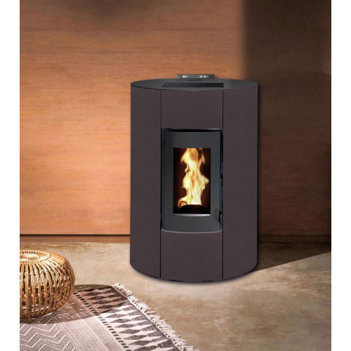 Aurelia 12 C kW étanche concentrique - Poêle à granulés STOVIA